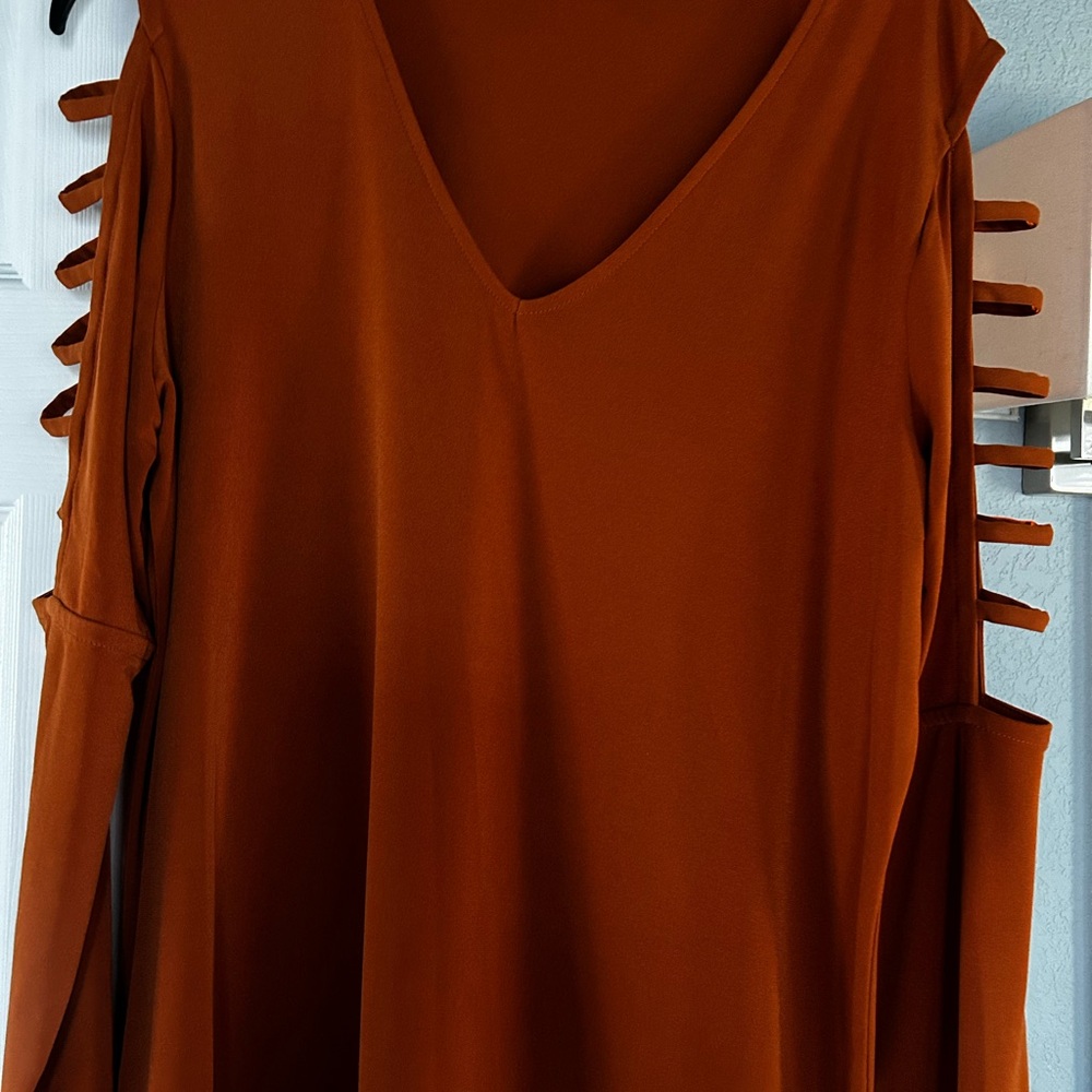 MICHAEL Michael Kors Burnt Orange Top
